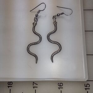 Snake earrings